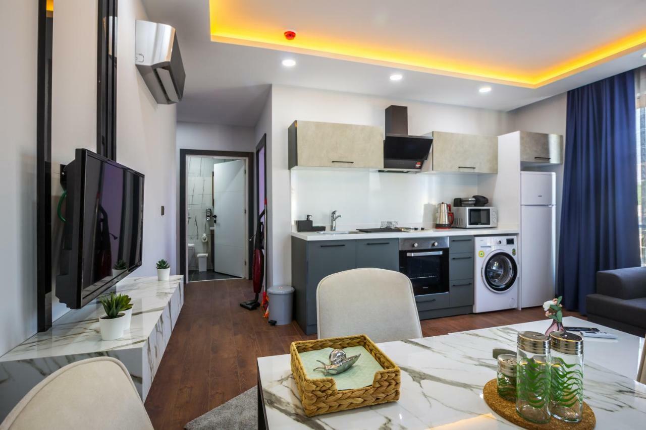 Aspendos Extra Aparthotel Antalya Eksteriør bilde