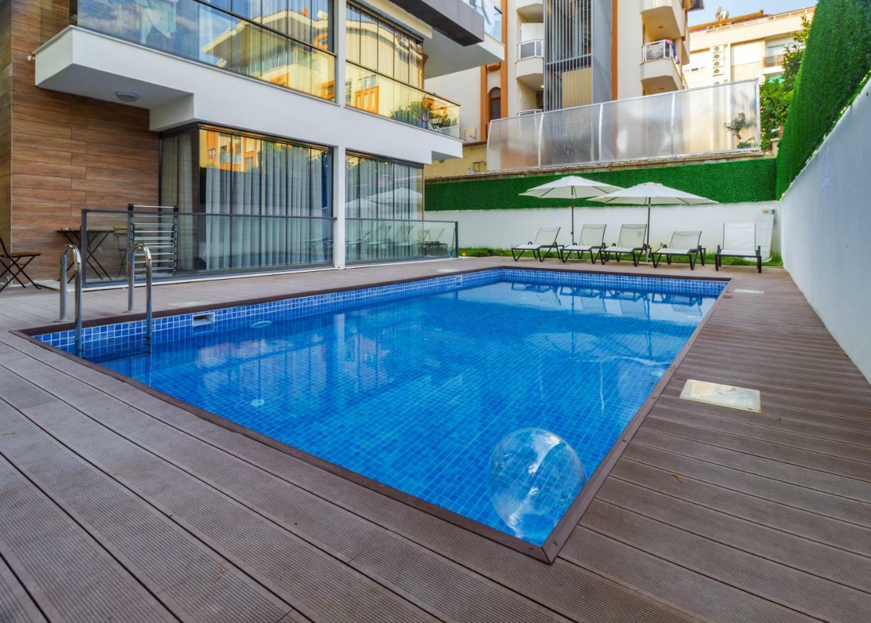 Aspendos Extra Aparthotel Antalya Eksteriør bilde