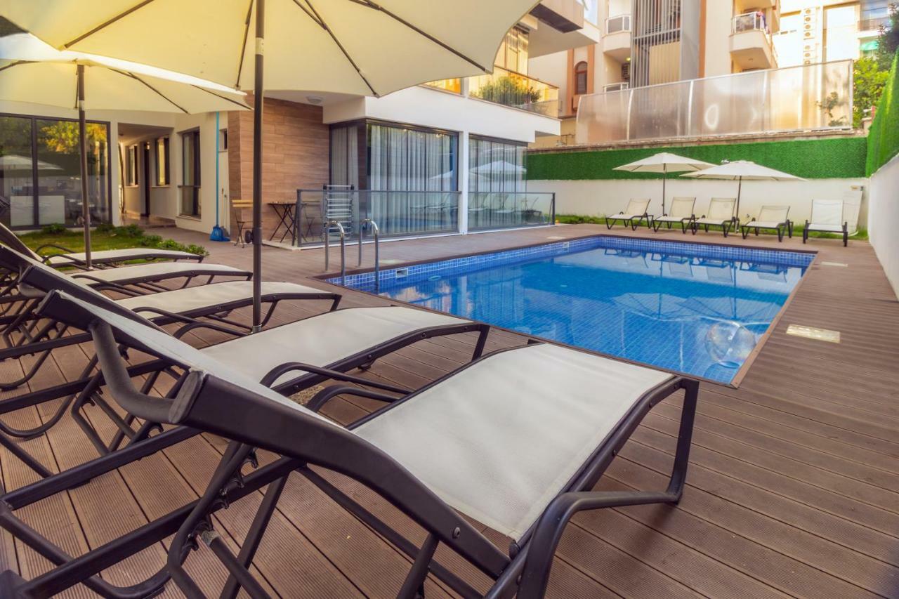 Aspendos Extra Aparthotel Antalya Eksteriør bilde